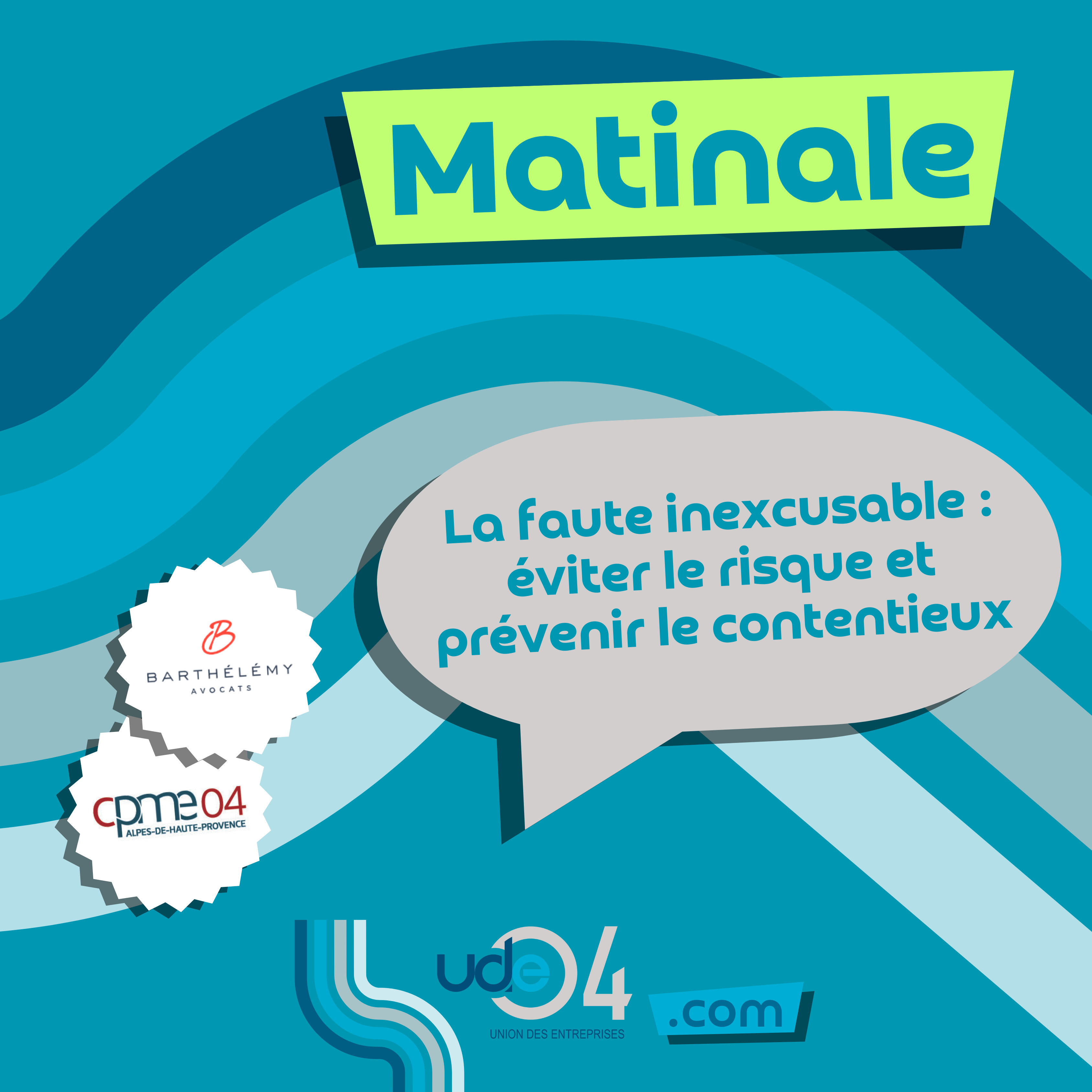 Matinale Du 05.12.23 | La Faute Inexcusable